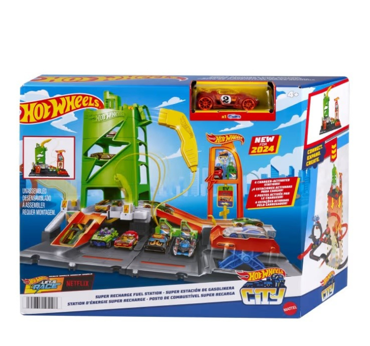 Hot Wheels – Dobíjecí čerpací stanice