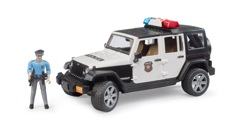 Bruder – Policejní Jeep Wrangler Rubicon