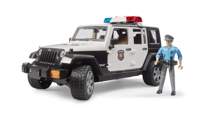 Bruder – Policejní Jeep Wrangler Rubicon