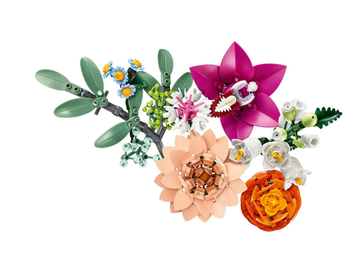 10342 Lego Botanicals – Krásná kytice růžových květin