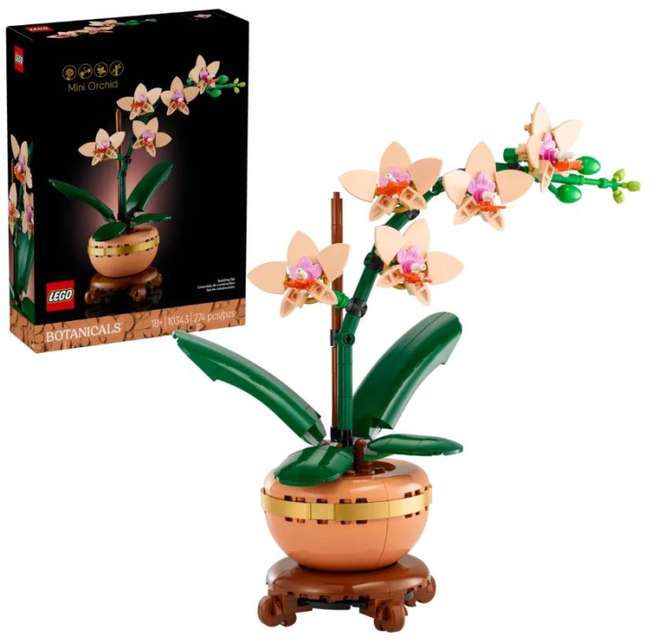 10343 Lego Botanicals – Miniaturní orchidej