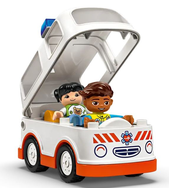 10447 Lego Duplo – Sanitka a řidič