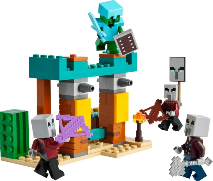 21267 Lego Minecraft – Pouštní hlídka zákeřníků