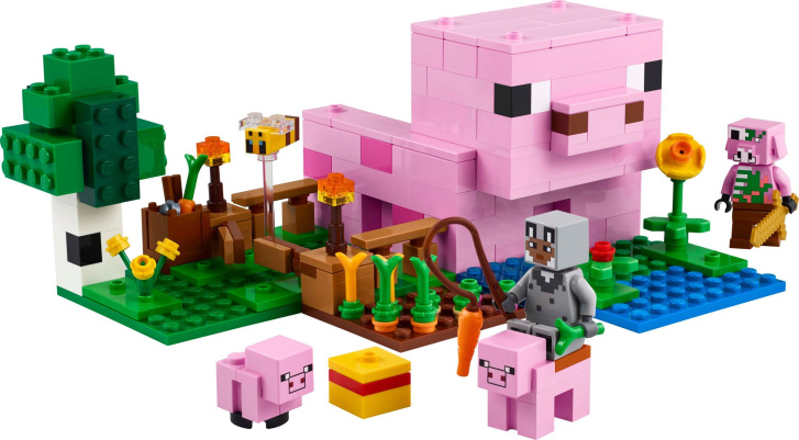 21268 Lego Minecraft – Domeček Prasátka