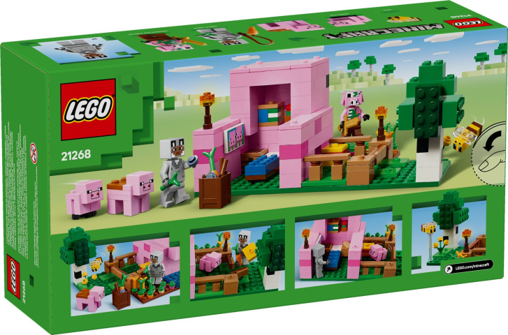 21268 Lego Minecraft – Domeček Prasátka