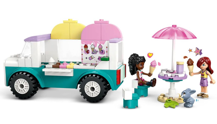 42644 Lego Friends – Zmrzlinářské auto v městečku Heartlake