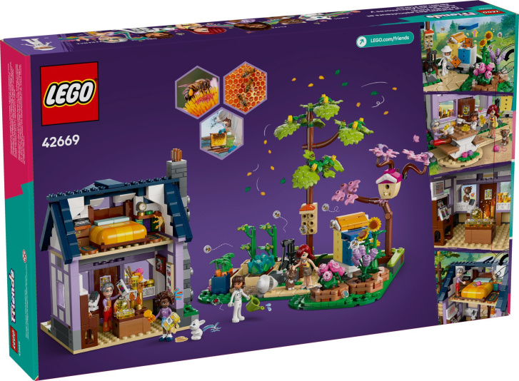 42669 Lego Friends – Dům včelařů a květinová zahrada