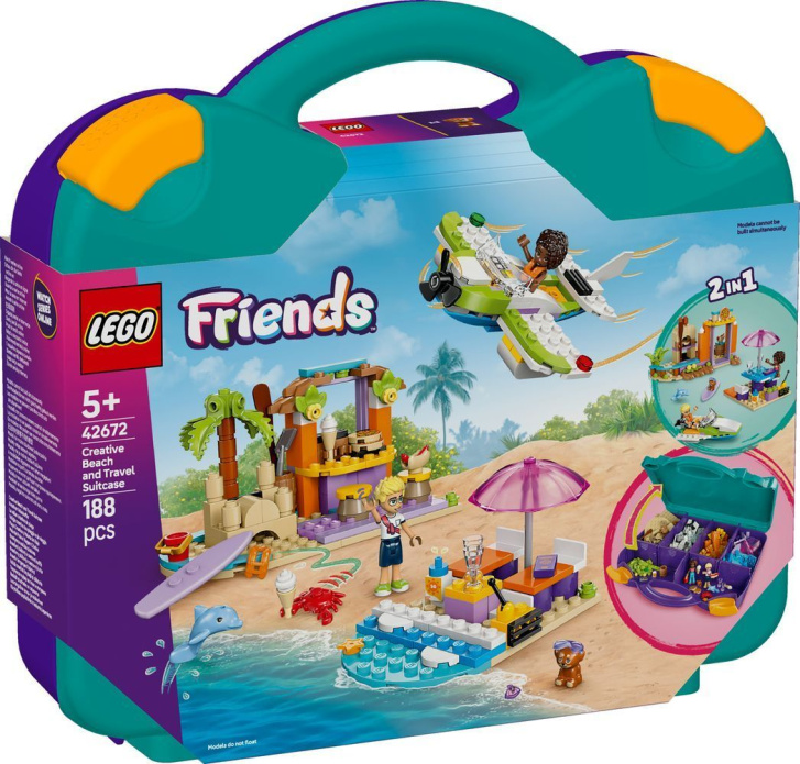 42672 Lego Friends – Kreativní plážový a cestovní kufřík