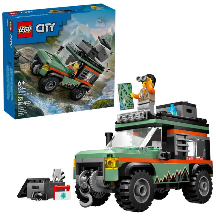 60447 Lego City – Terénní horské nákladní auto 4x4