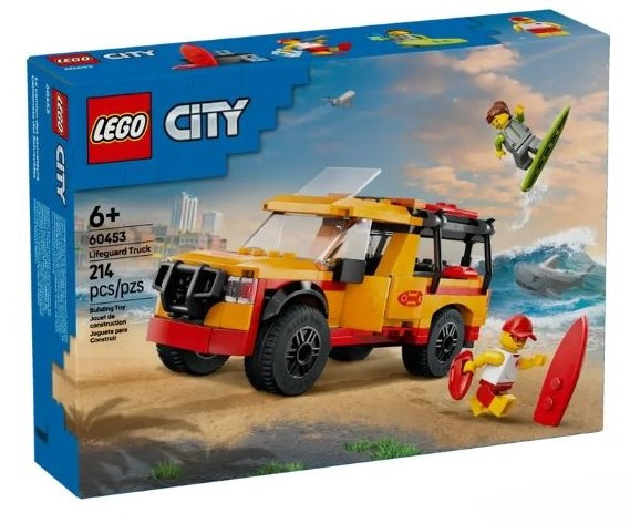 60453 Lego City – Záchranné auto pro plavčíka