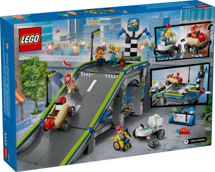 60460 Lego City – Tvoje pravidla: Závodní dráha s rampami