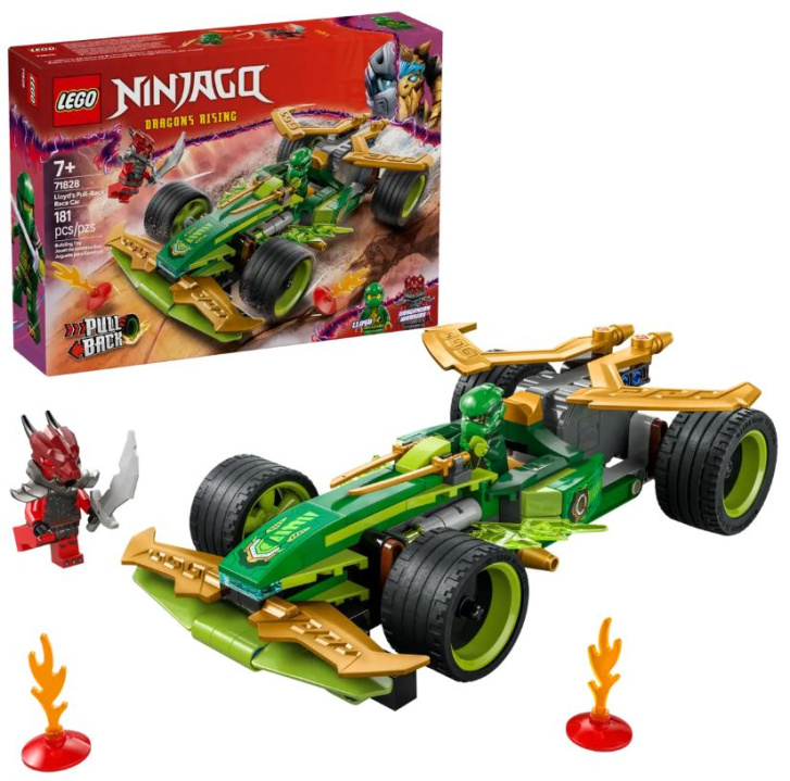 71828 Lego Ninjago – Lloydovo závodní auto s natahovacím motorem