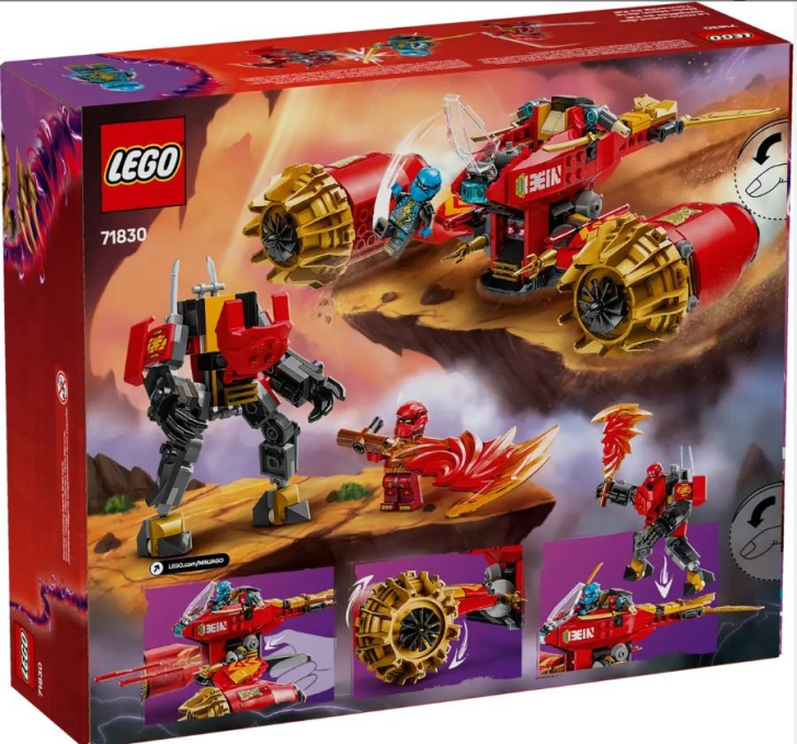 71830 Lego Ninjago – Kaiův bouřkový jezdec a drak