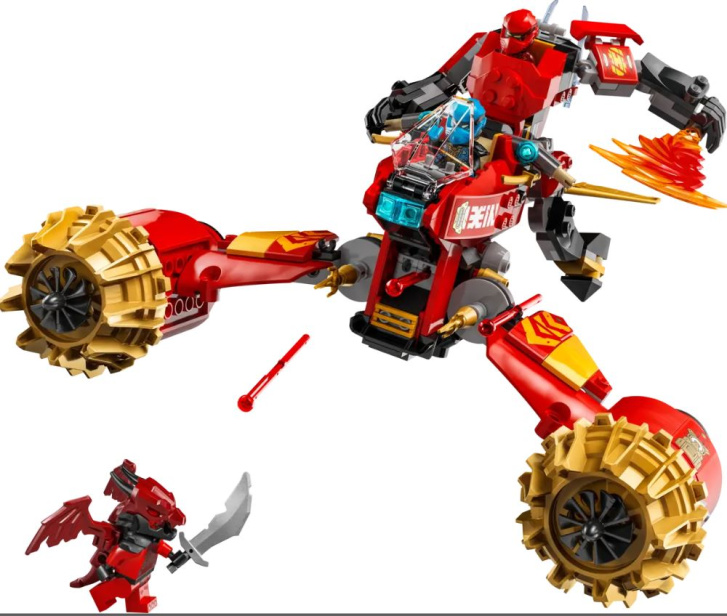71830 Lego Ninjago – Kaiův bouřkový jezdec a drak