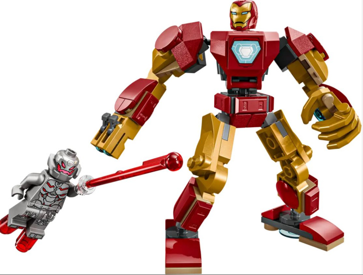76307 Lego Marvel – Iron Man v robotickém obleku vs. Ultron