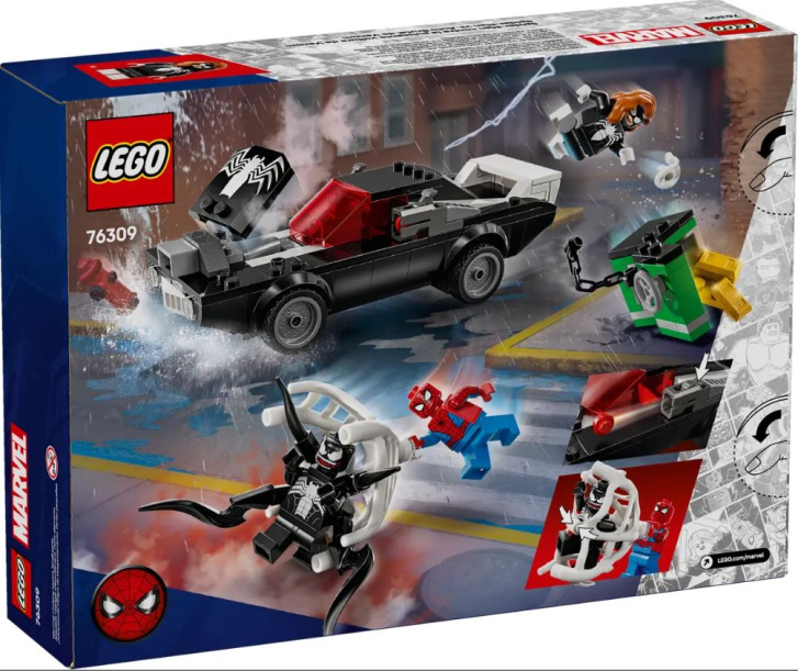 76309 Lego Marvel – Spider-Man vs. Venomův výkonný sporťák