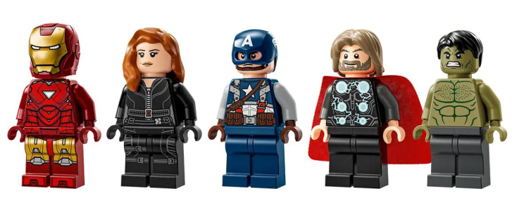 76313 Lego Marvel – Logo Marvel a mini figurky