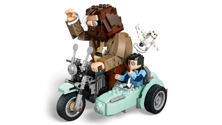 76443 Lego Harry Potter – Hagrid™ a Harry na motorce