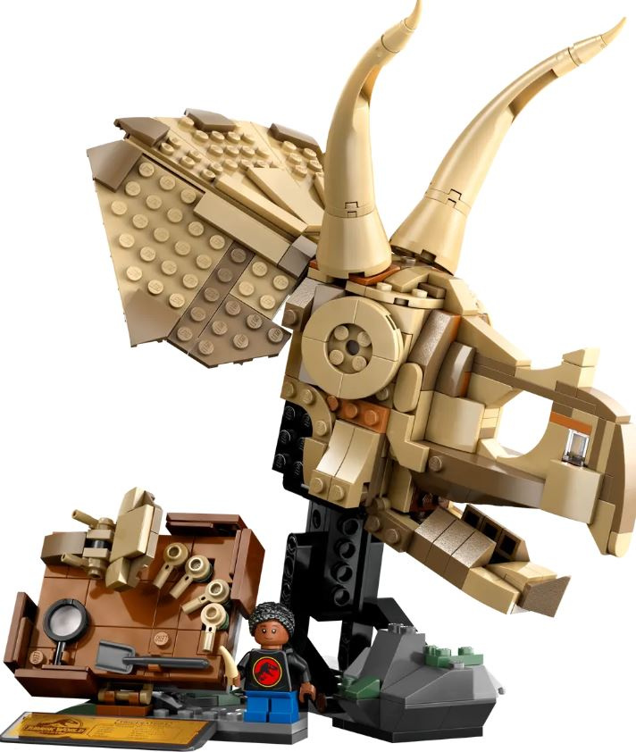 76969 Lego Jurassic World – Dinosauří fosilie: Lebka triceratopsa