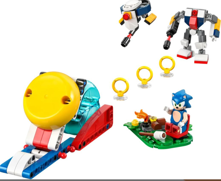 77001 Lego Sonic The Hedgehog – Sonic a souboj u táboráku