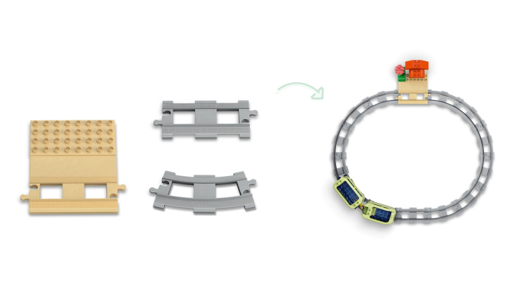 10427 Lego Duplo – Interaktivní dobrodružný vláček
