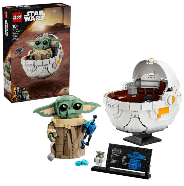 75403 Lego Star Wars – Grogu™ ve vznášejícím se kočárku