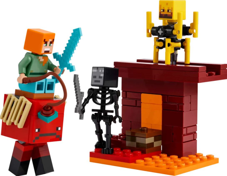 21266 Lego Minecraft – Lávová bitva v Netheru