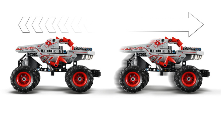 42200 Lego Technic – Monster Jam ThunderROARus s natahovacím motorem