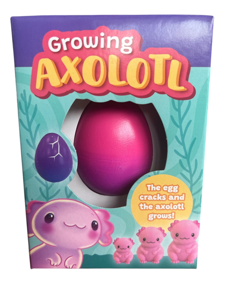 Vajíčko s rostoucím Axolotlem