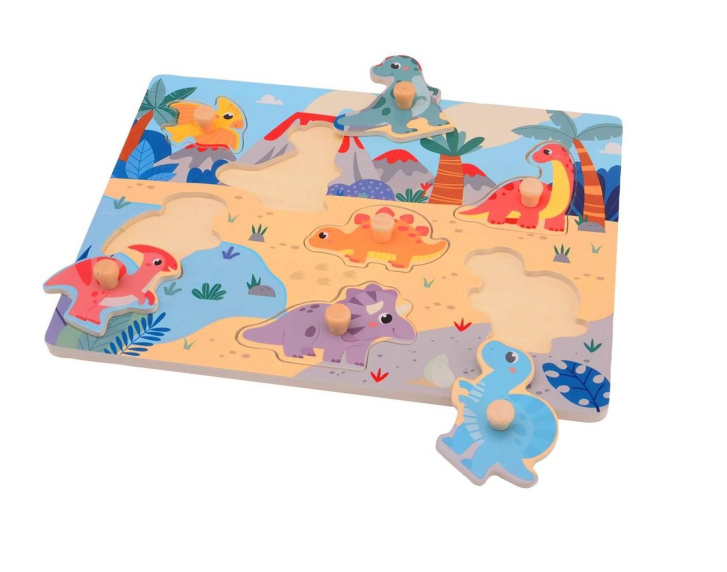 Dřevěné puzzle – Dinosauři