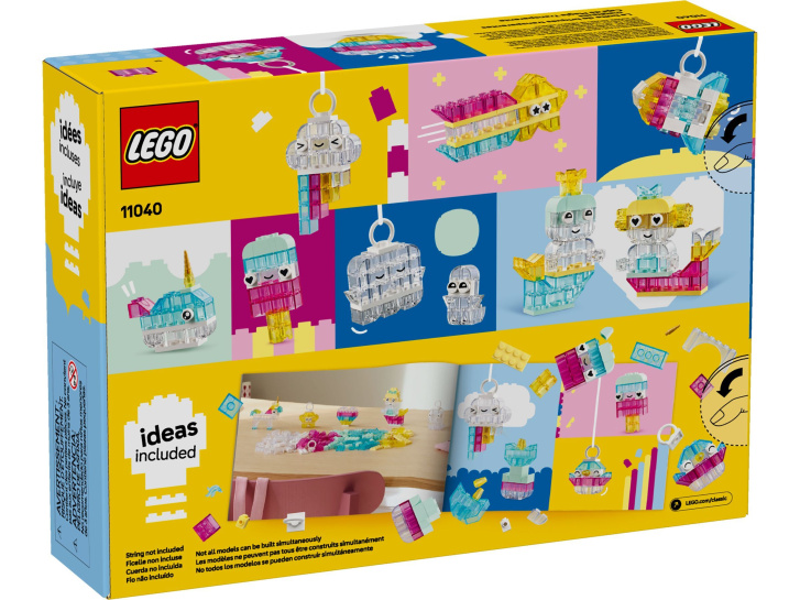 11040 Lego Classic – Kouzelná průhledná krabička