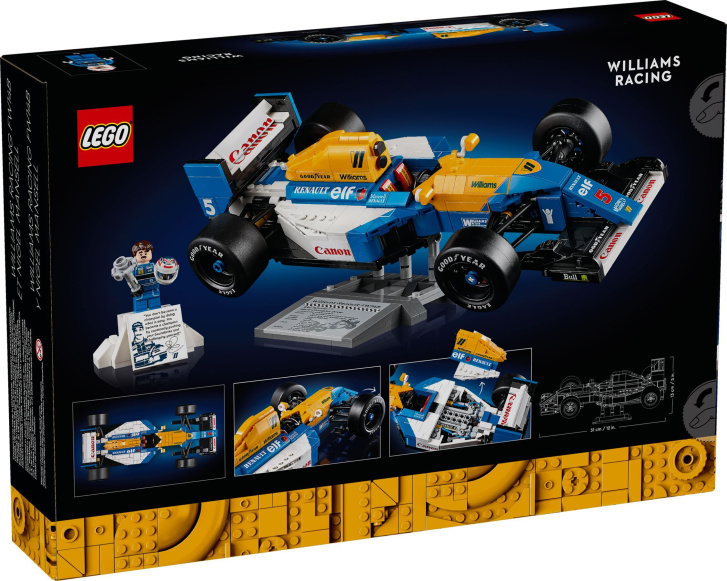10353 Lego Icons – Williams Racing FW14B a Nigel Mansell