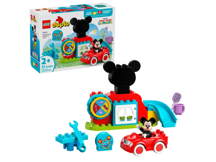 10454 Lego Duplo – Mickeyho klubík a auto
