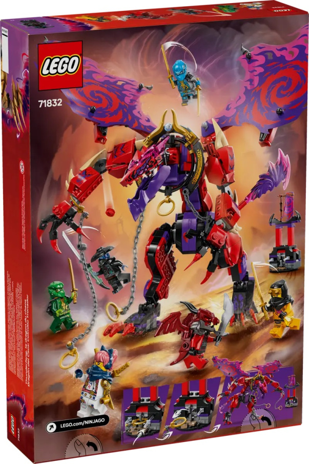 71832 Lego Ninjago – Drak Chaosu Thunderfang