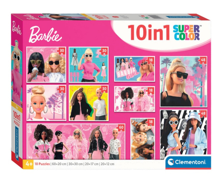 Puzzle 10v1 – Barbie