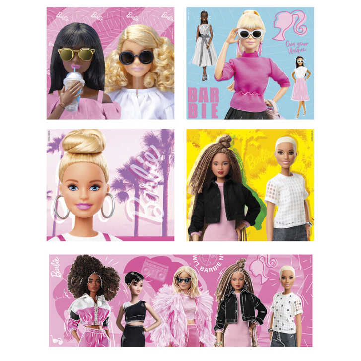 Puzzle 10v1 – Barbie