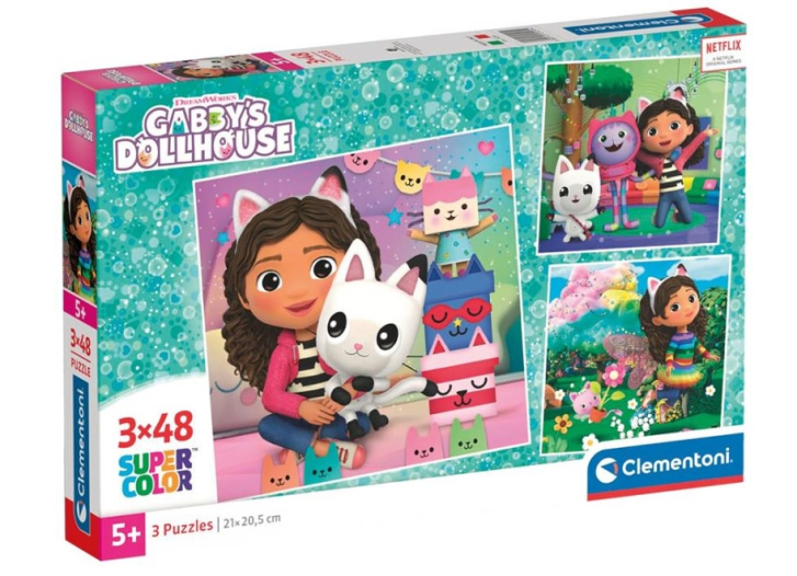 Puzzle 3x48 - Gabby's Dollhouse