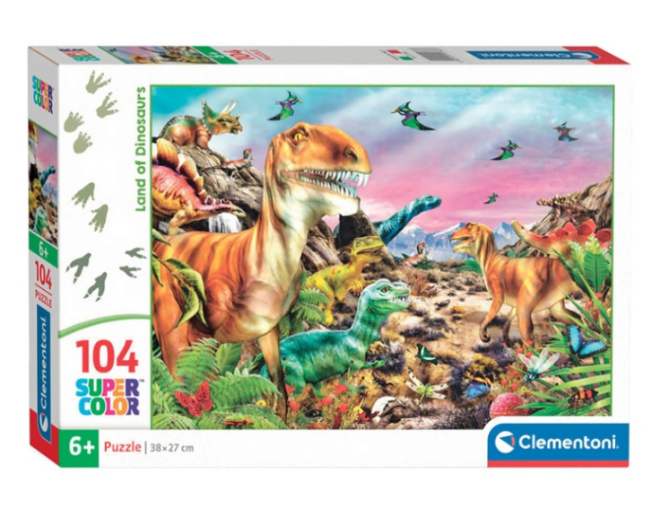 Puzzle 104 – Země dinosaura