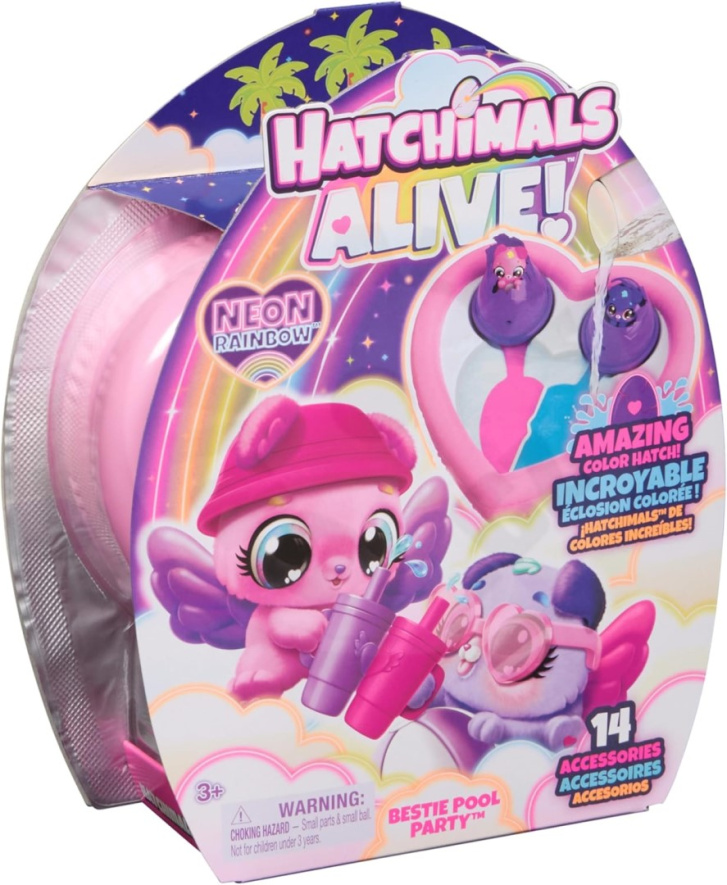 Hatchimals - Bazenová párty