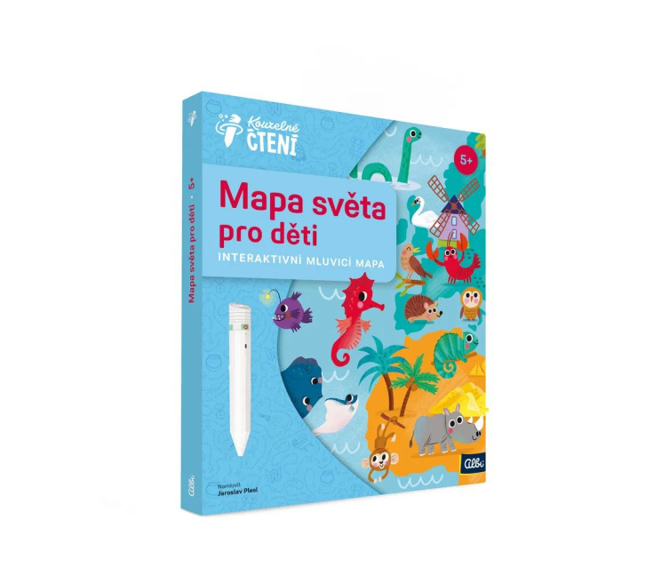 Kouzelné čtení – Mapa světa pro děti