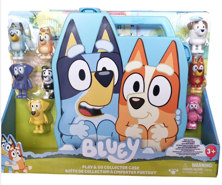 Bluey - Kufřík s figurkami