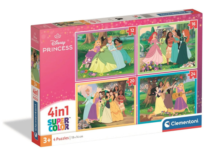 Puzzle 4V1 - Disney Princess