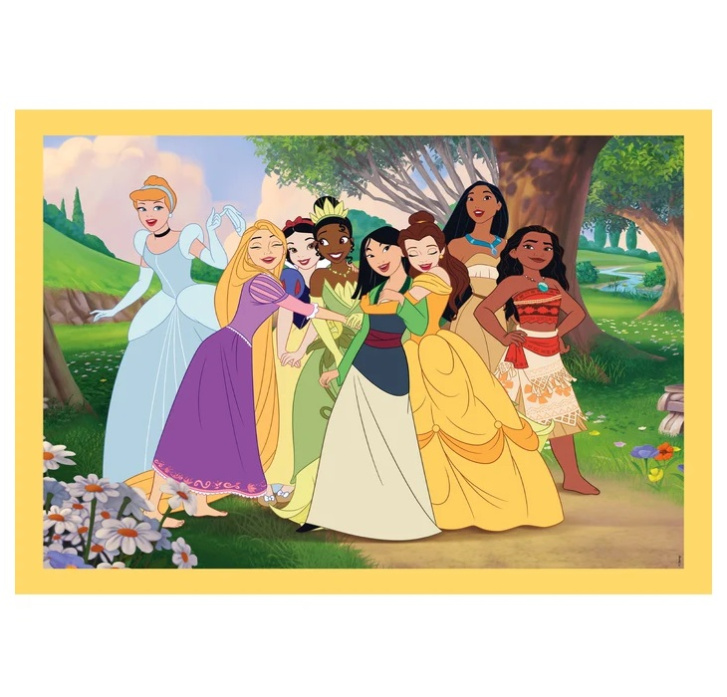 Puzzle 4V1 - Disney Princess
