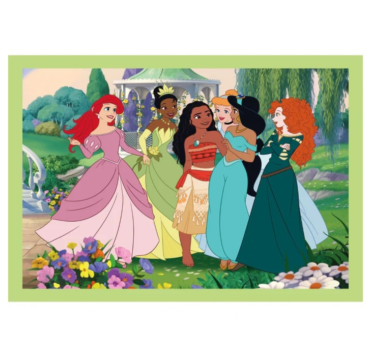 Puzzle 4V1 - Disney Princess