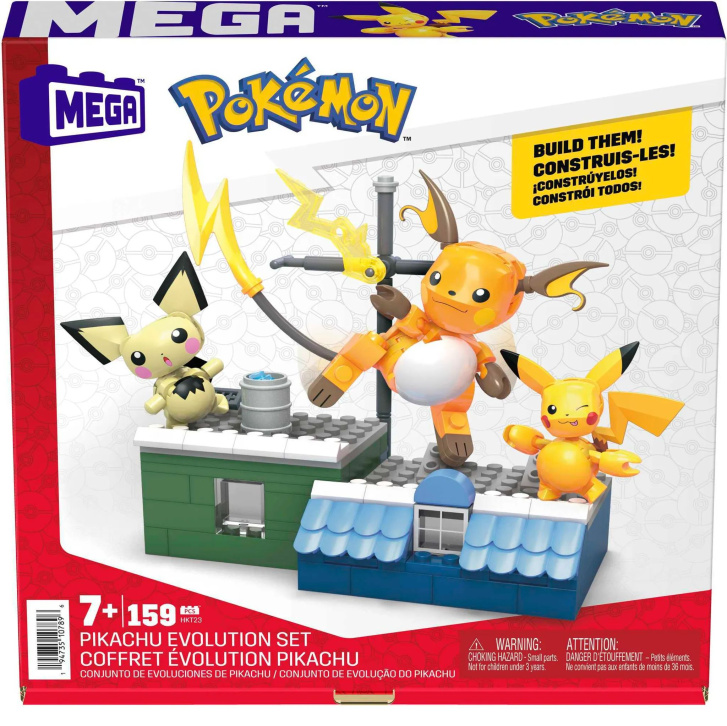 Mega Construx – Pikachu Evolution Set