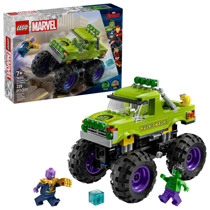 76312 Lego Marvel – Hulkův truck vs. Thanos