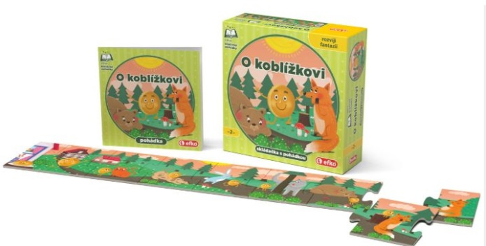 O koblížkovi - skládačka s pohádkou