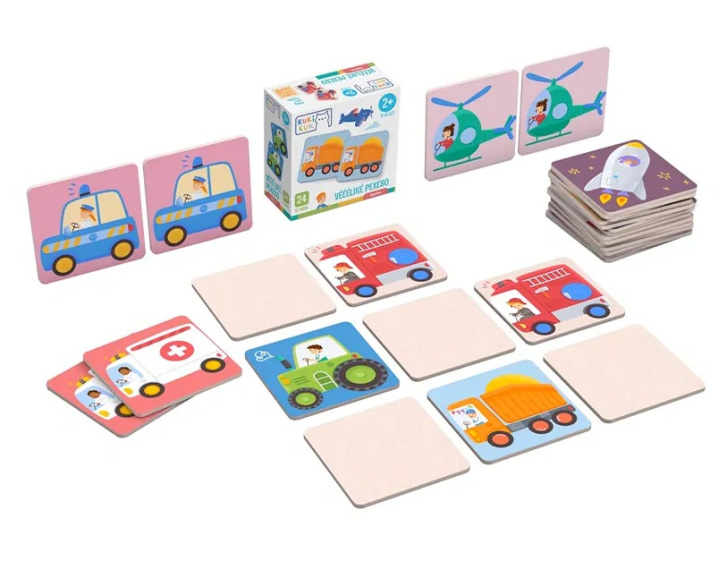 KukiKuk - Veliké pexeso Doprava