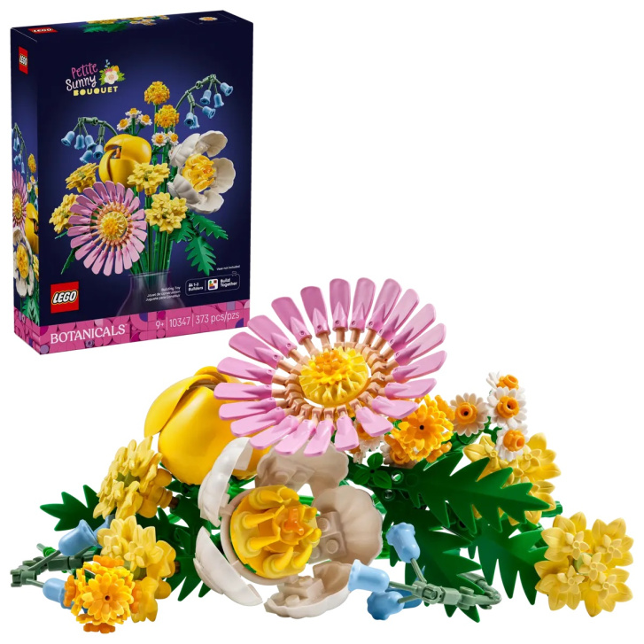 10347 Lego Botanicals – Drobná slunečná kytice