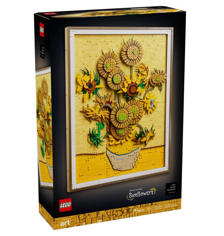 31215 Lego Art – Vincent van Gogh – Slunečnice